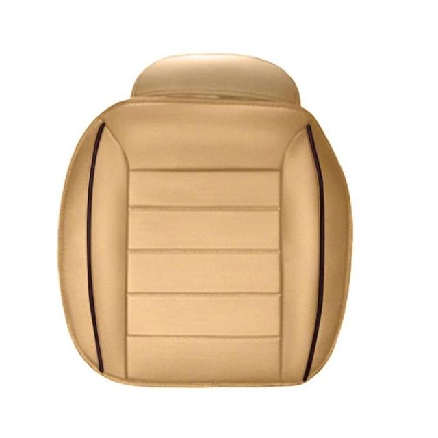 Breathable PU Leather Car Front Seat Cover Anti Slip Mat Fou