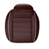 Breathable PU Leather Car Front Seat Cover Anti Slip Mat Fou