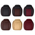 Breathable PU Leather Car Front Seat Cover Anti Slip Mat Fou