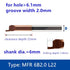 Coated MKR Small-Diameter Inner Hole Single-Edged Boring Tool, Profiling Boring Tool
