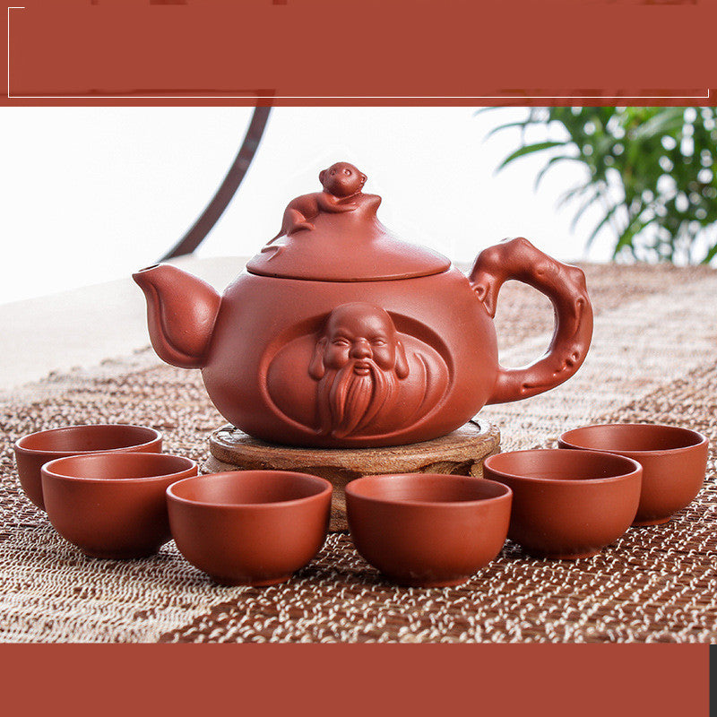 The Small Teapot Is Used In A Small Tea Ceremony