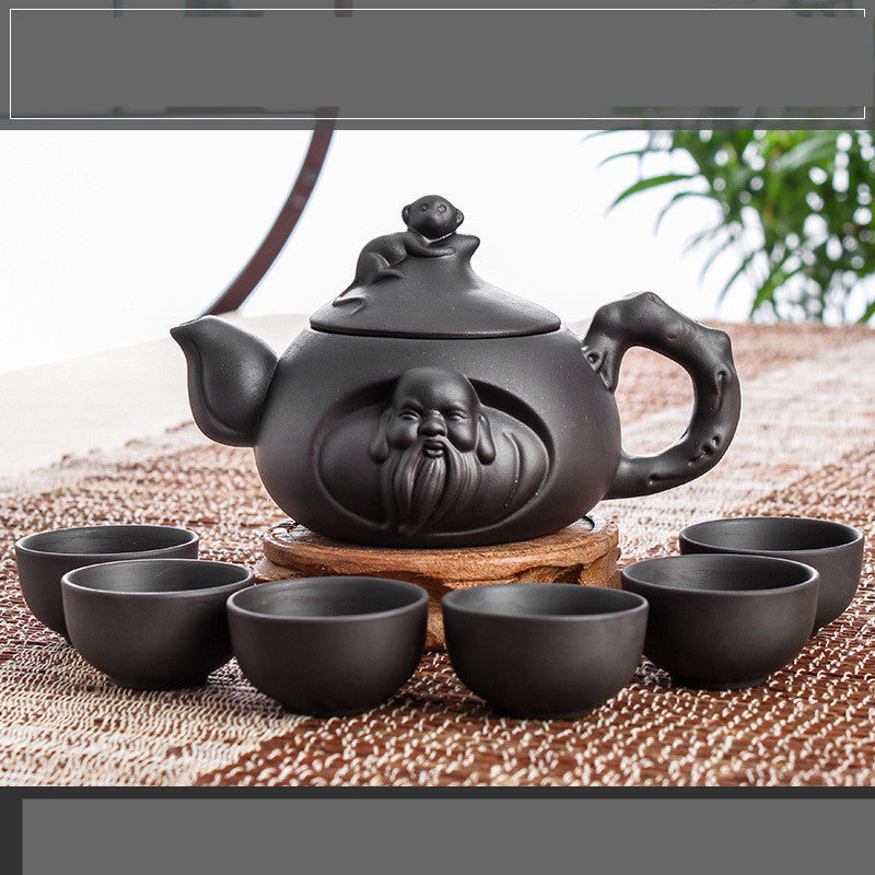 The Small Teapot Is Used In A Small Tea Ceremony