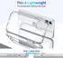 Four-Corner Drop-Proof Acrylic Transparent Mobile Phone Case
