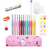 Crochet Knitting Tool Set 12 Color Head TPR Soft Handle Crochets