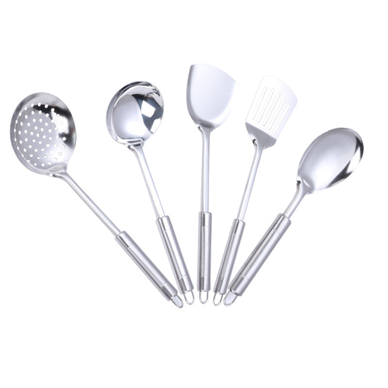 Household Non-Magnetic Spatula Cooking Shovel Spoon Soup Drain Frying Shovel Kitchen Supplies
