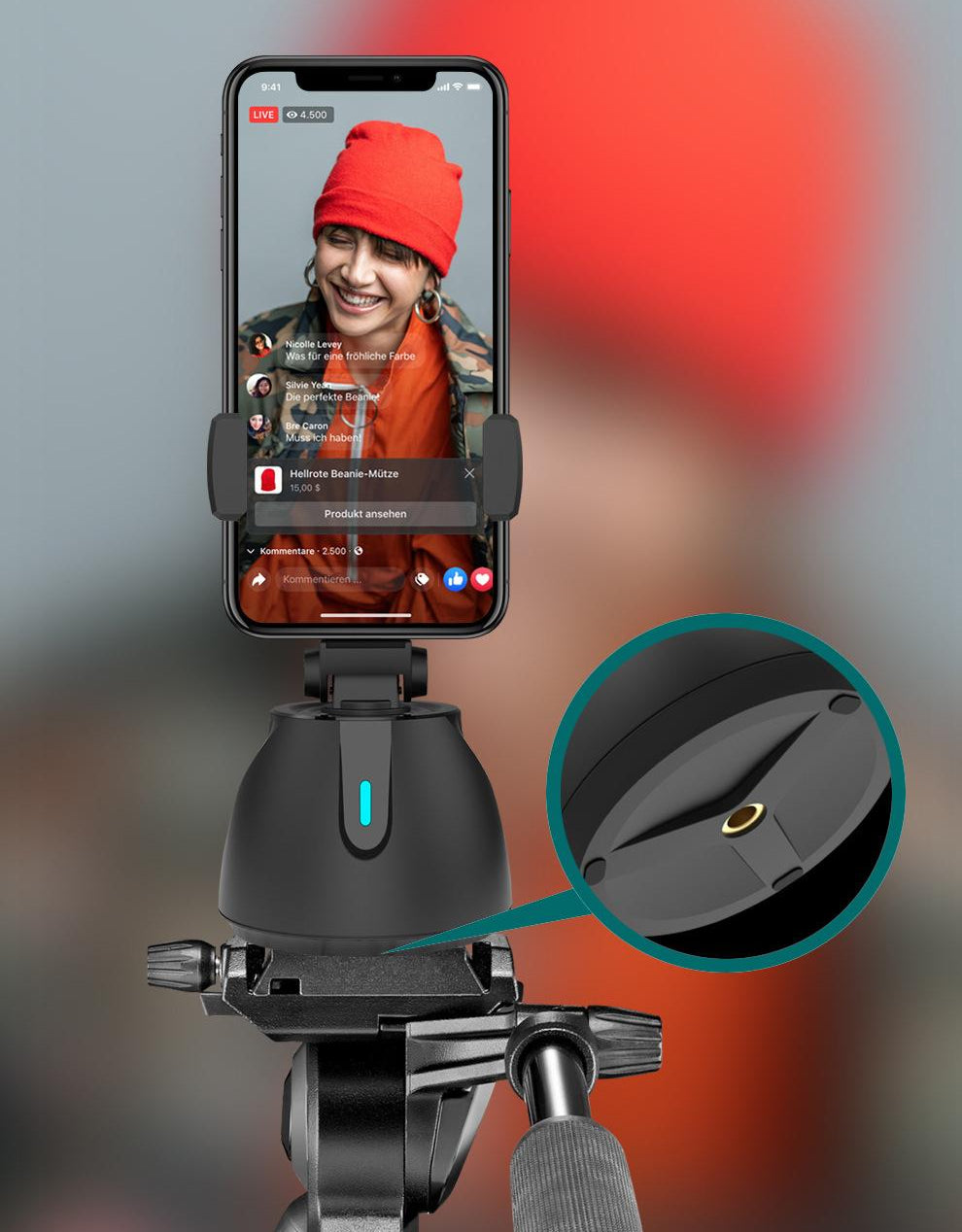 Follow up PTZ Face Recognition Camera