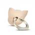 Cat Head Ring Buckle Mobile Phone Car Holder Lazy Bracket Desktop