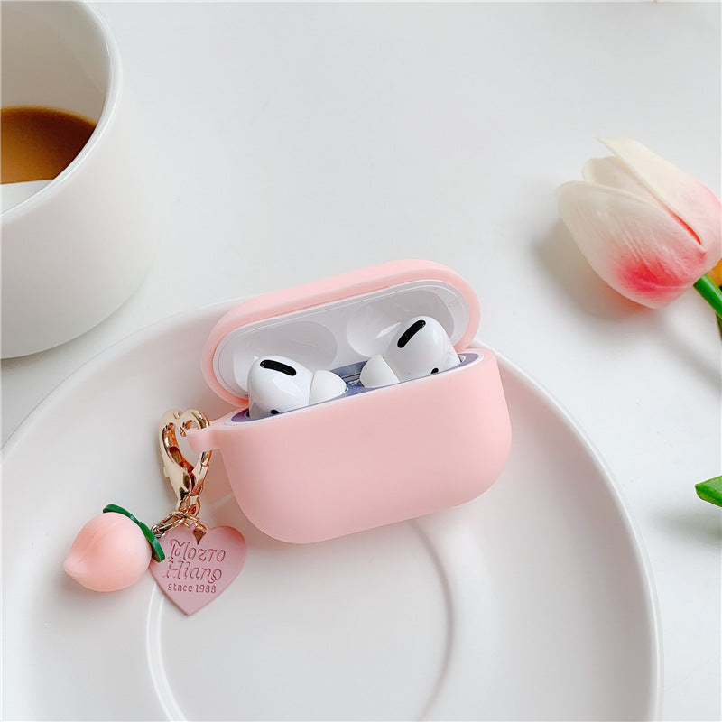 Compatible with Apple , Cute Cartoon Applicable Headphone Protective Cover Cute Protective Cover Anti-drop Silicone