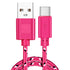 Braided Nylon Usb Type-C Usb-C Data Cable For Fast Charging And Data Transmission