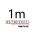 Adhesive Scale With Glue Self-adhesive Reverse Center Dividing Mechanical Ruler