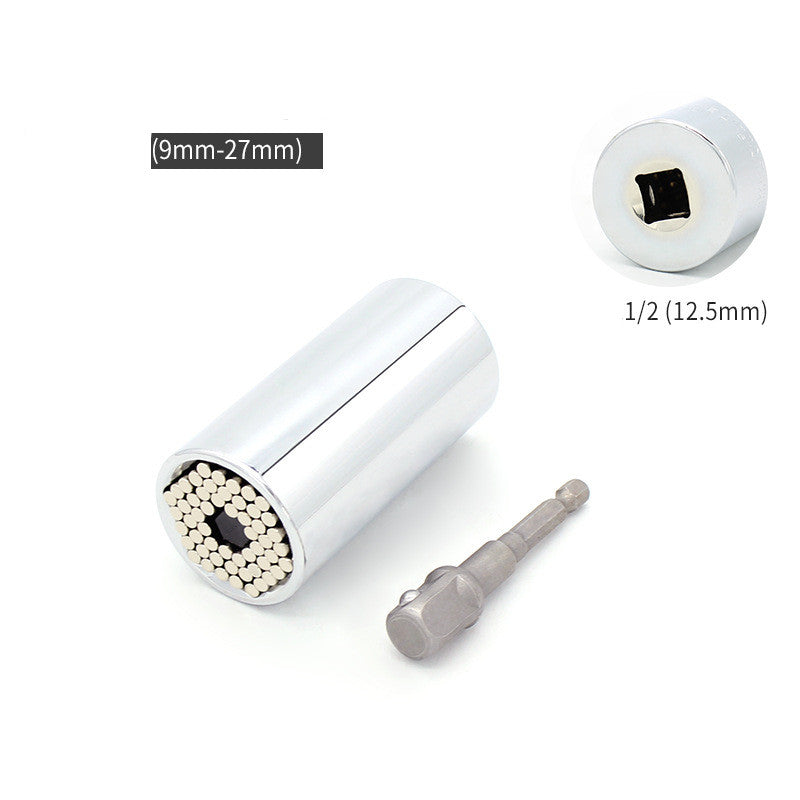 Hexagon Nut Ratchet Socket Wrench Magic Universal Socket Head
