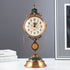 Table Clock Home Living Room Clock Fashion Retro Clock Ornaments