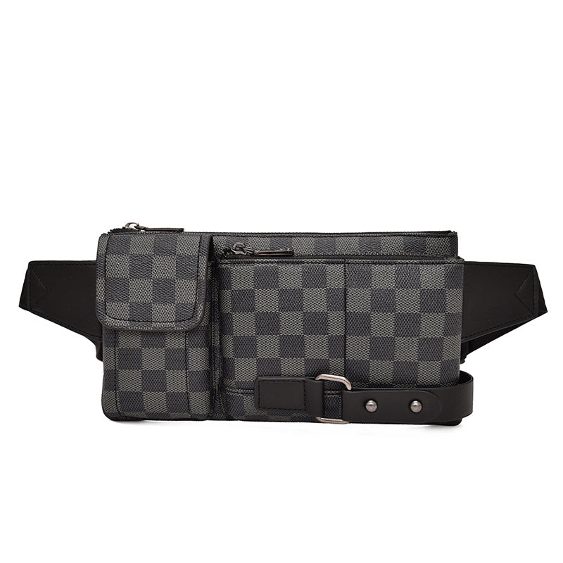 Men's Waist Bag Shoulder bag  Casual Korean Style Chest Bag  Cross-border Foreign Trade Men's Bag