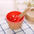 New 1 Set Kids Ice Cream Bowl Spoon Set