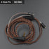 High-purity Oxygen-free Copper Twisted Upgrade Line 0.75mm Gold-plated Pin