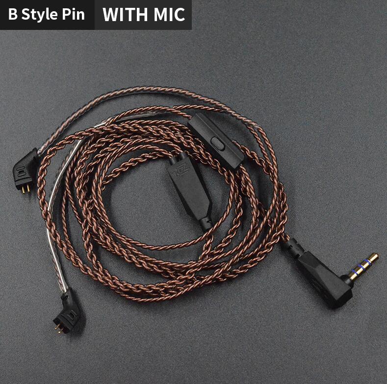 High-purity Oxygen-free Copper Twisted Upgrade Line 0.75mm Gold-plated Pin