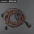 High-purity Oxygen-free Copper Twisted Upgrade Line 0.75mm Gold-plated Pin