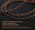 High-purity Oxygen-free Copper Twisted Upgrade Line 0.75mm Gold-plated Pin