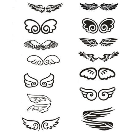 Angel Wings Car Sticker Wings Romantic Car Sticker