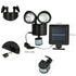 Solar Human Body Sensor Light Double Head Outdoor Waterproof Courtyard Landscape Door Light