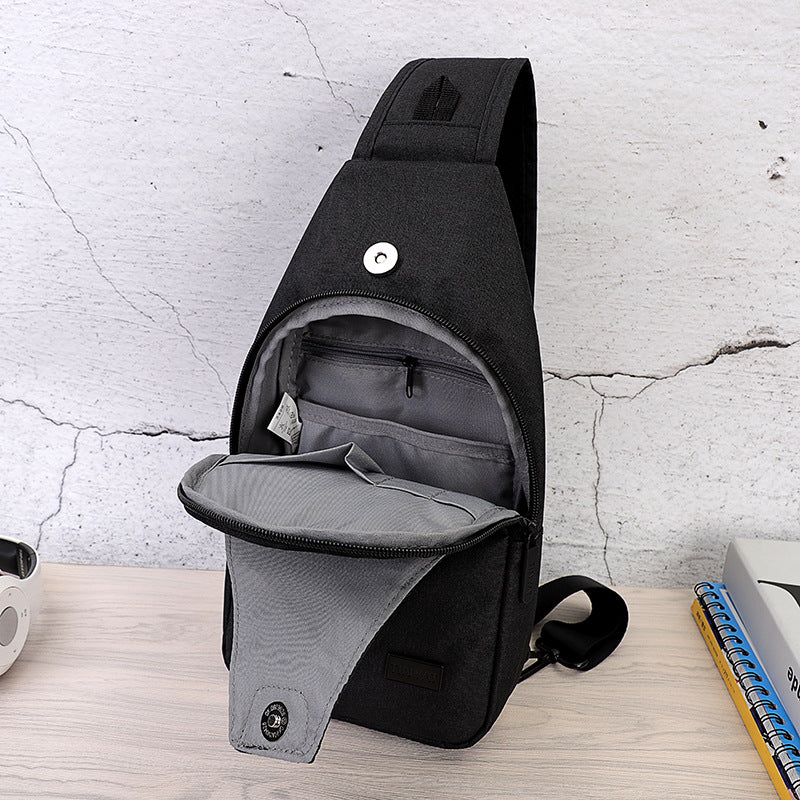 Compatible with Apple, Men's Chest Bag Outdoor Leisure Sports Ipad Backpack Male