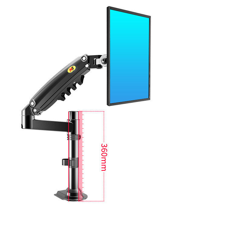 Nb F80 Computer Monitor Stand Desktop Lcd Dual Screen Telescopic Rotating Lifting Desktop Shelf F100A