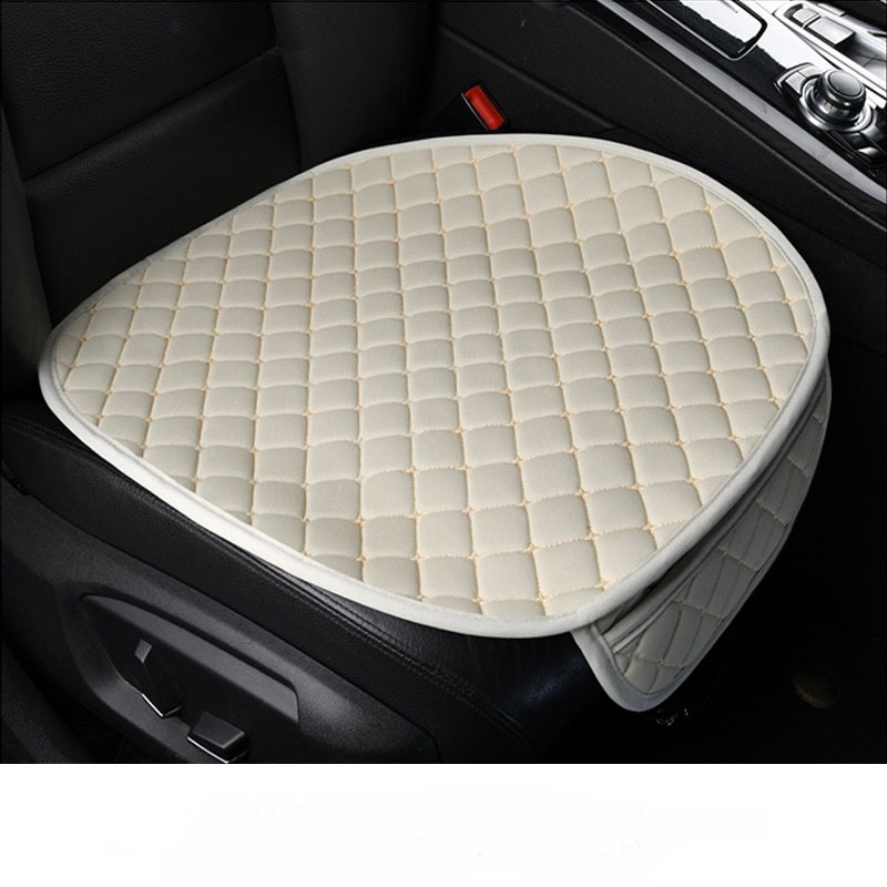 Anti-slip Car Fabric Diamond Embroidered Cushion Three-Piece Set