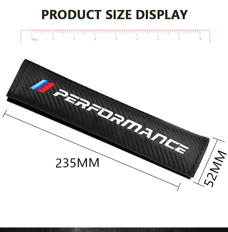 Car Seat Belt Shoulder Cover Car Styling Embroidery Decoration