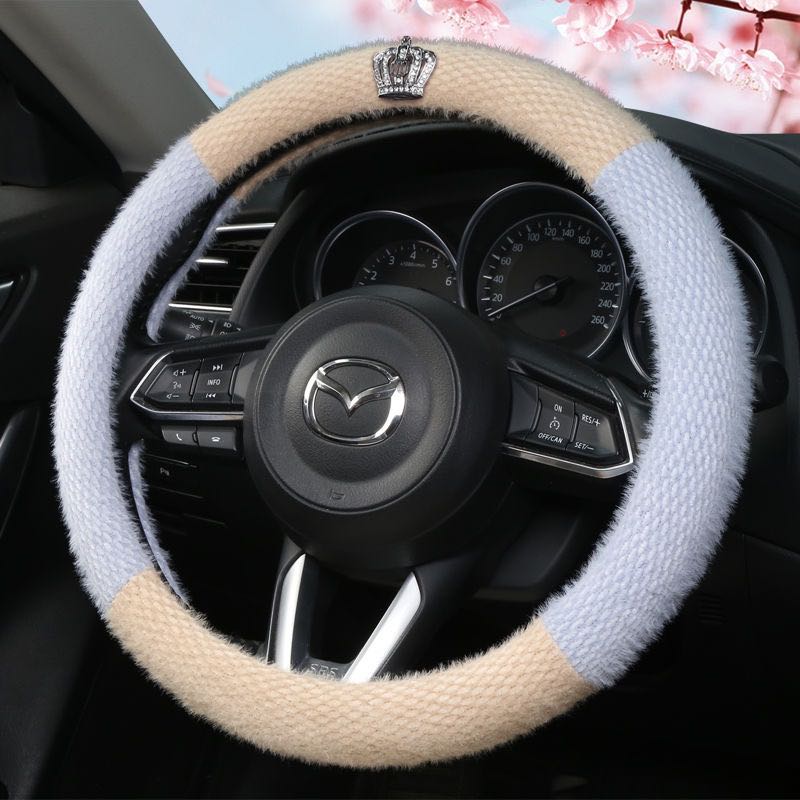 Car Steering Wheel Cover Is Cute And Warm For All Seasons