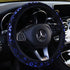 Car Steering Wheel Cover Hot Stamping Snowflake Without Inner Ring Elastic Band Grip