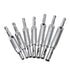 Woodworking Hole Puncher Hinge Drill Door and Window Hinge Hinge Hole Opener Set Hexagon Drill Bit Positioning Drill Bit