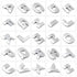 Large number car tail letter label, car personality letter sticker