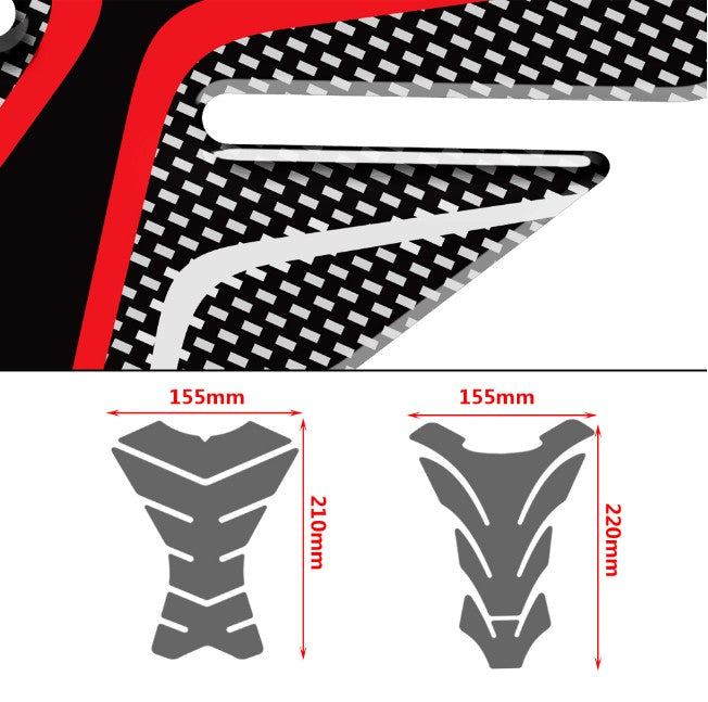 Motorcycle Sticker Fuel Tank Sticker Fish Bone Sticker