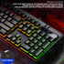 YINDIAO VG46 Wired Mechanical  Keyboard & Mouse Set 104 Keys Gaming Keyboard Ergonomic Mouse Combo Home Office Kit for Laptop Computer PC
