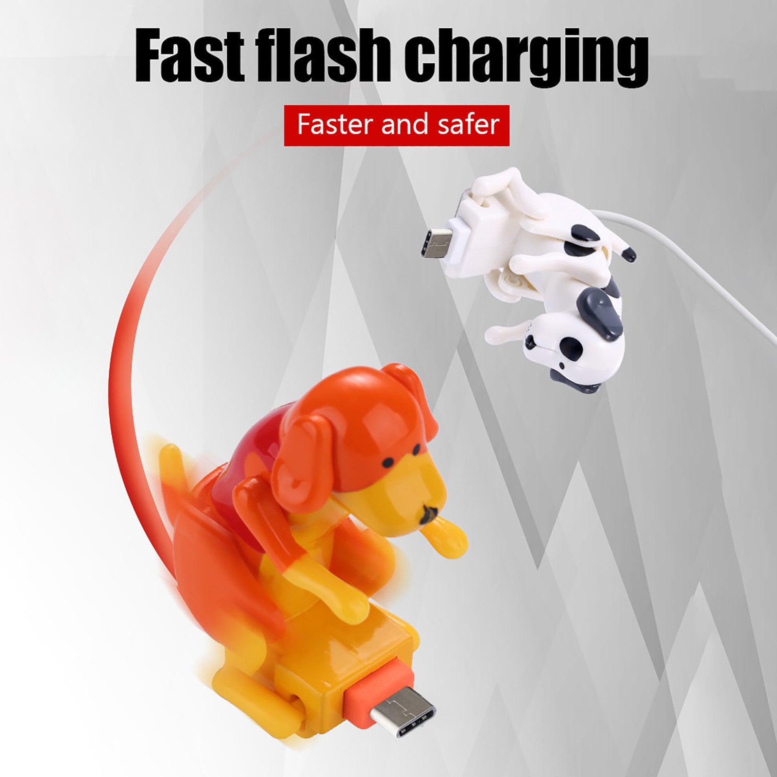 Compatible With , Rogue Dog Data Cable Type C For Android Sport Dog Mobile Puppy Data Cable Phone Charging Cable