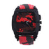 Outdoor Sports Camouflage Watch, Wine Barrel Dial Men's Sports Watch