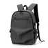 Solid Color Men's Nylon Waterproof Backpack