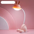 Student Learning Creative Cartoon Head Desk Lamp Usb Charging Night Light