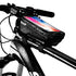 Hard shell bicycle bag mountain bike front beam bag top tube mobile phone bag saddle bag
