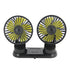 Car Usb Dual-Head Fan Air Outlet