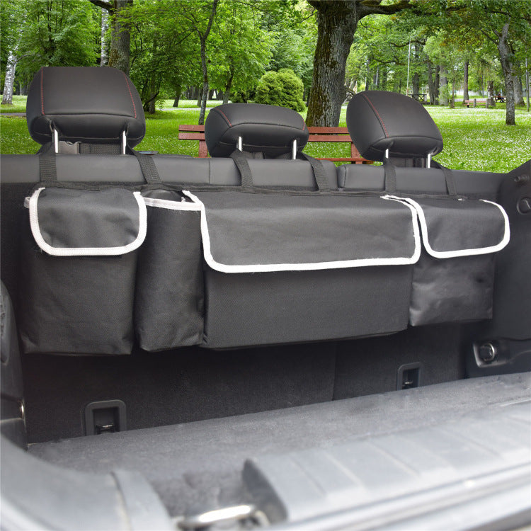 Gray Edging Long Car Storage Bag PE Board