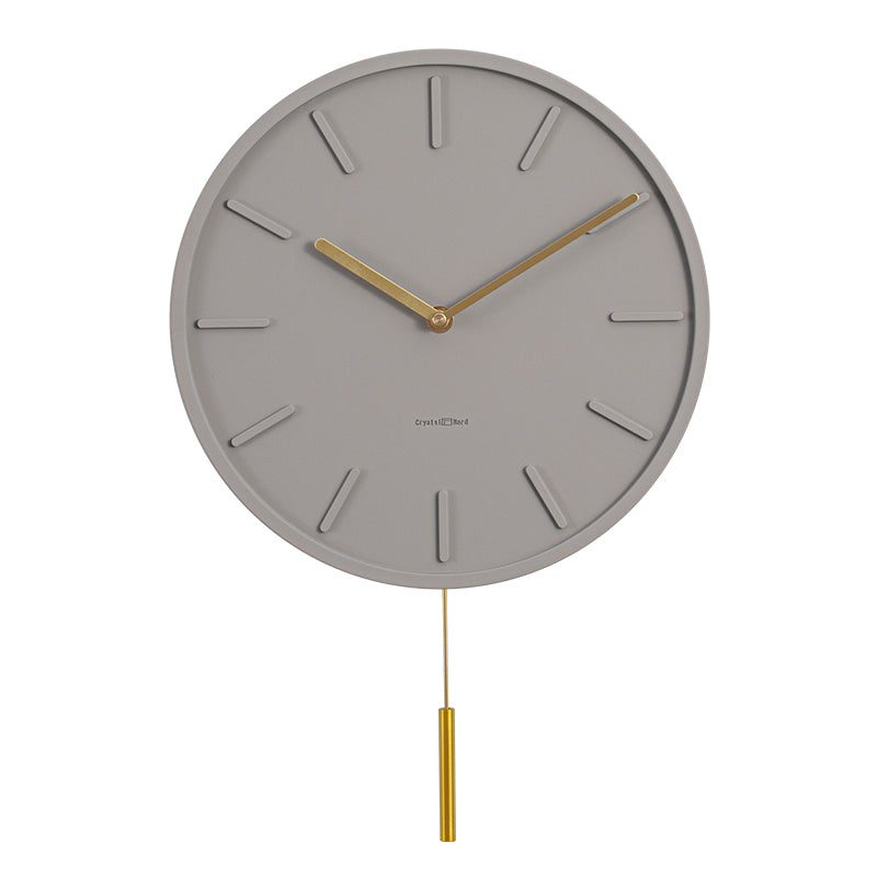Cement Nordic Clock Light Luxury Silent Clock Wall Clock