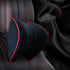 Car Headrest Lumbar Support Set, Car Synthetic Fiber Headrest Neck Pillow Type