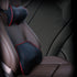 Car Headrest Lumbar Support Set, Car Synthetic Fiber Headrest Neck Pillow Type