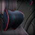 Car Headrest Lumbar Support Set, Car Synthetic Fiber Headrest Neck Pillow Type
