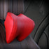Car Headrest Lumbar Support Set, Car Synthetic Fiber Headrest Neck Pillow Type
