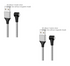 Compatible with Apple , Magnetic USB Cable Fast Charging Micro USB Type C Data Wire Cord Magnet Charger Mobile Phone Cable