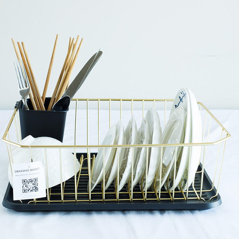 North Rail Dish Rack Drain Rack