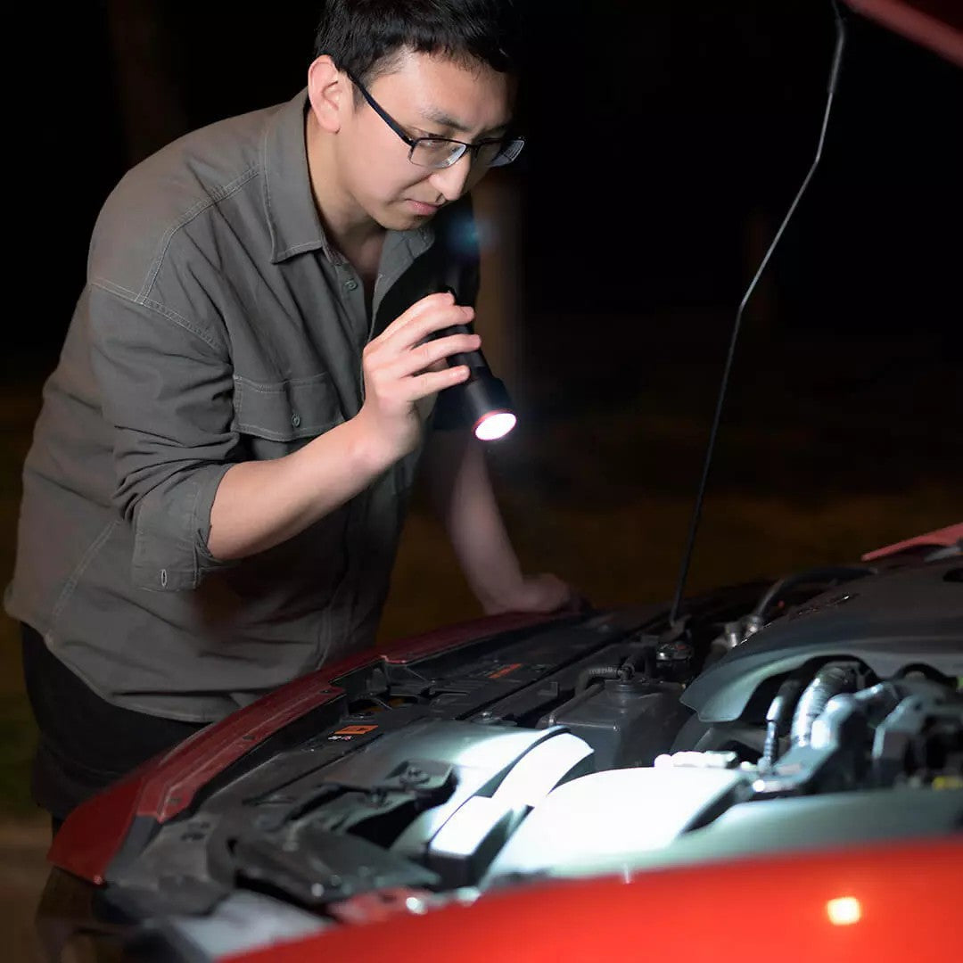 Rechargeable Flashlight Portable Searchlight With Long Battery Life