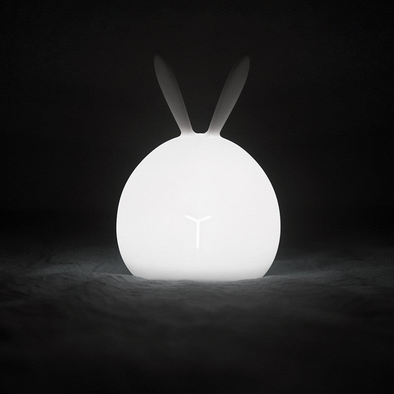 Lamp Rabbit Charging Environmental Friendly Soft Silicone USB Eye Care Night Light Cute Child Bedside Table